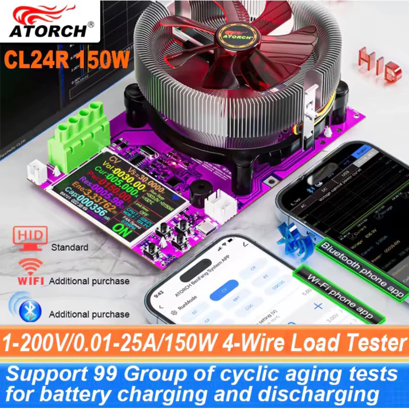 Bộ Tải Giả Test Pin, Sạc, Nguồn